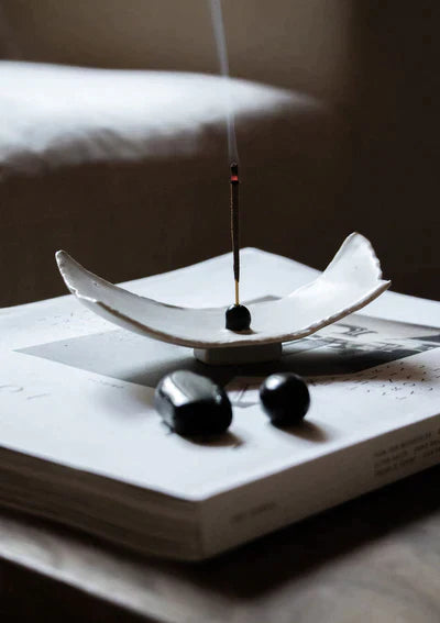 Wellness Collection - Artisanal incense burners, sculptures, and functional objects by Earthen Home.