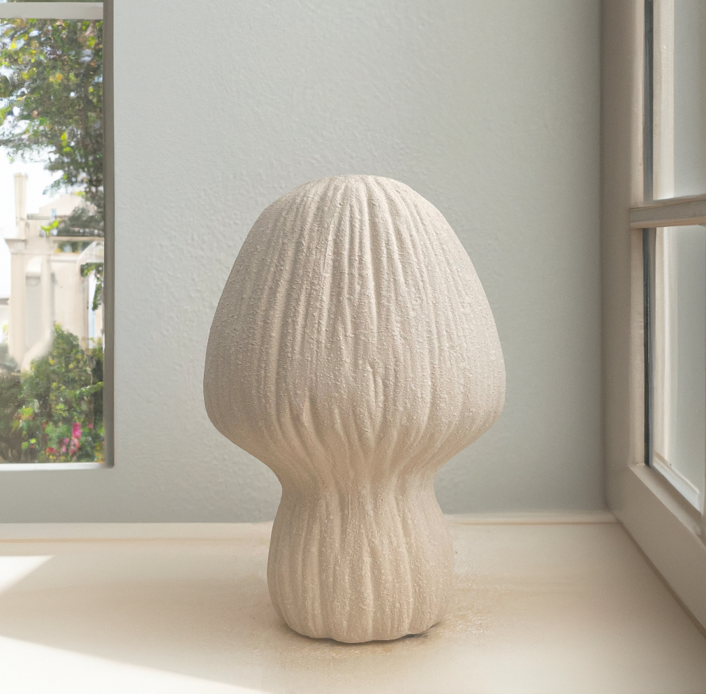 Minimalist Vertical Textured Vase | Home Decor Collection