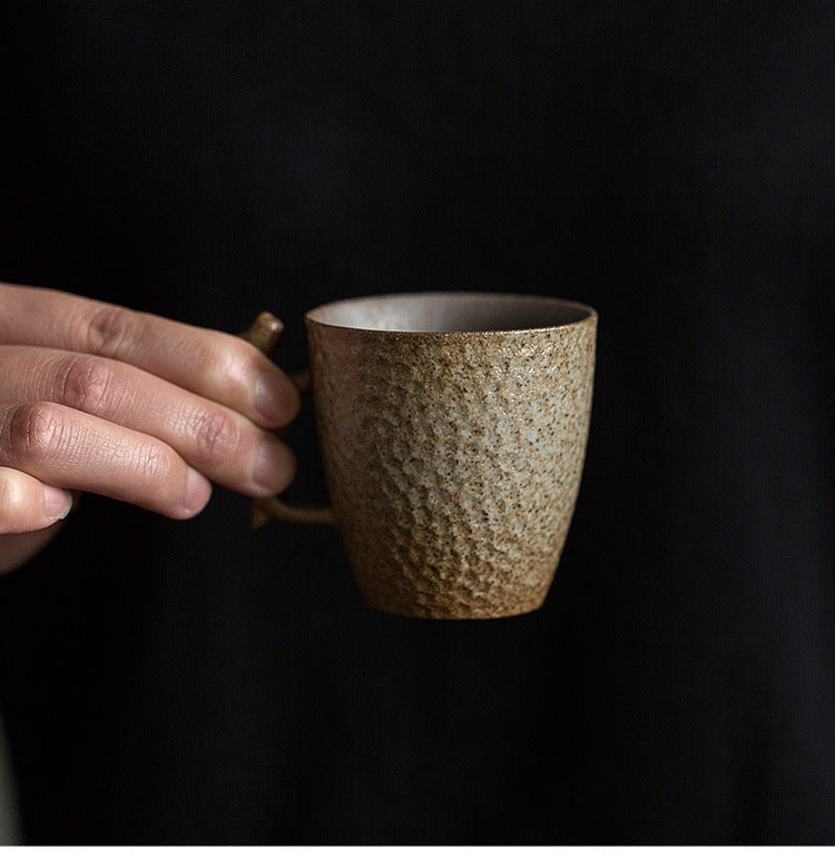 Le Chien Coffee Cup | Rustic Puppy Handle Coffee Mug