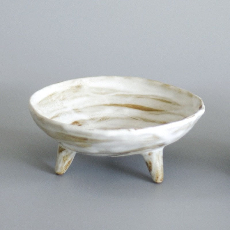 Ceramic Footed Bowl