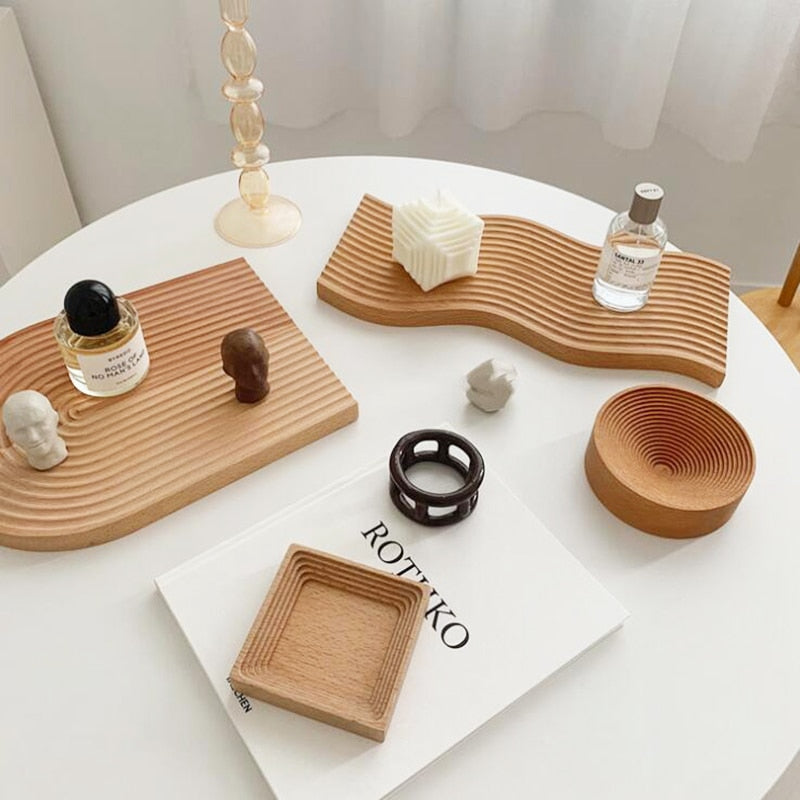 Multi-functional Wooden Tray: A Versatile Organizer for Your Kitchen