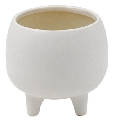 Footed Ceramic Vase: Stylish and Elegant Home Decor