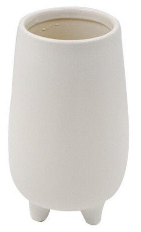 Footed Ceramic Vase: Stylish and Elegant Home Decor
