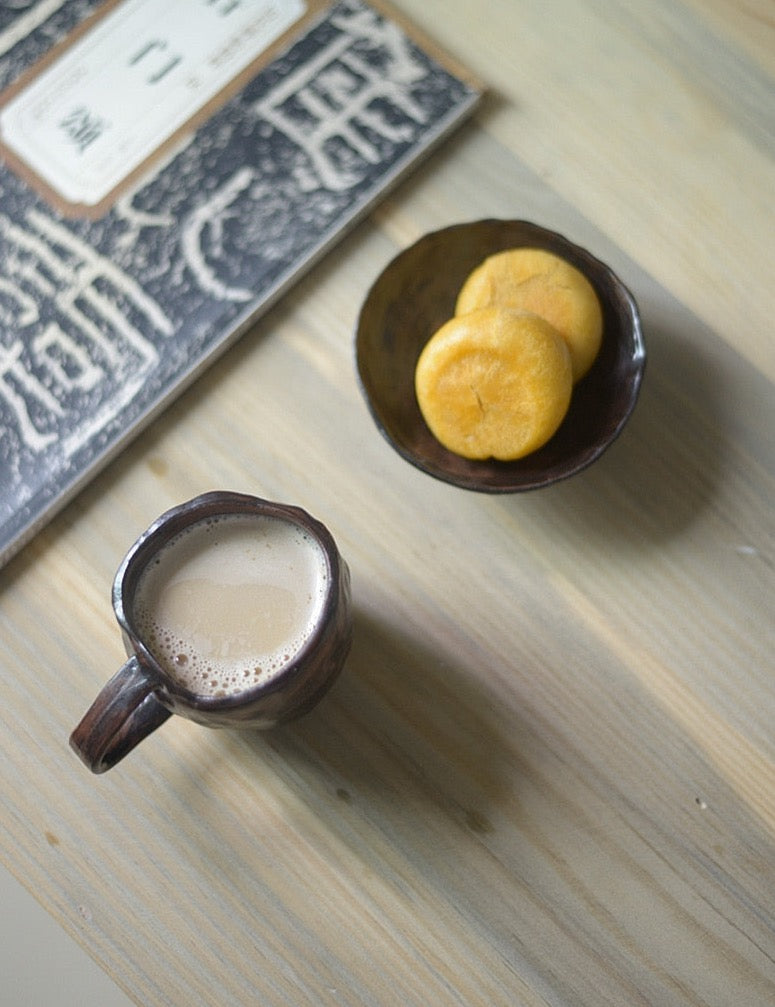 Ceramic Footed Mug | Tea Cup & Coffee Mug